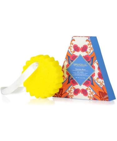 Spongell | Rivera Collection Infused Buffer Sponge | Oils of Basil & Lemon | Vegan Friendly Cruelty-Free | 20+ Uses | Tunisian Moon - Buy Online on SooperMarket.com