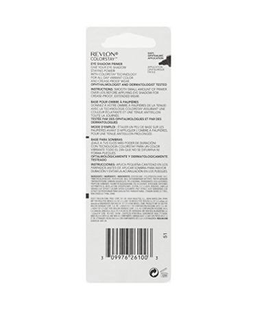 Revlon ColorStay 24 Hour Eye Primer - Longwearing Formula with Shea Butter - 0.33 oz - Buy Online on SooperMarket.com