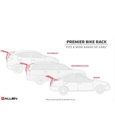 Allen Sports Premier 2-Bike Trunk Rack S102 - Black | Best Price & Free Shipping - Buy Online on SooperMarket.com