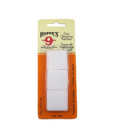 Patches .22 - .270 Caliber No 2, 60 Pack, Poly Bag