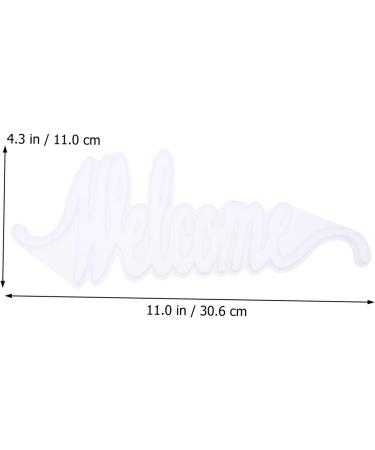 STOBOK Chocolate Molds 1pc Crystal Epoxy Mold Home Decor De Para Gelatinas Resin Molds Diy Mold Front Door Epoxy Resin 3d As Shown 30.6X11X1.2CM - Buy Online on SooperMarket.com