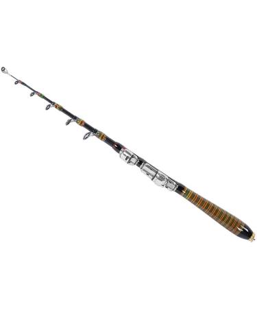 BLLBOO Fishing Rod - Telescopic Carbon Sea Pole | Portable 150cm Spinning Hand Fishing Accessories for Global Shipping - Buy Online on SooperMarket.com