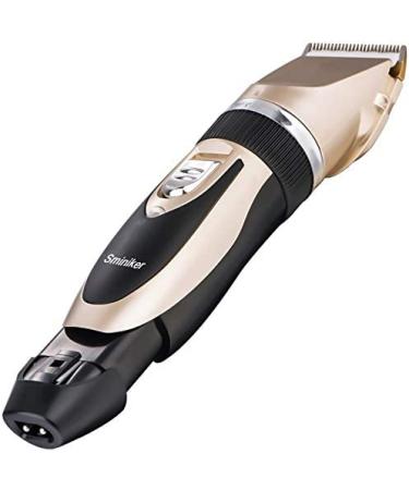 Sminiker Professional Rechargeable Cordless Pet Grooming Clippers - Perfect for Dogs, Cats, Horses - Includes Comb Guides - Pet Grooming Kit - Buy Online on SooperMarket.com