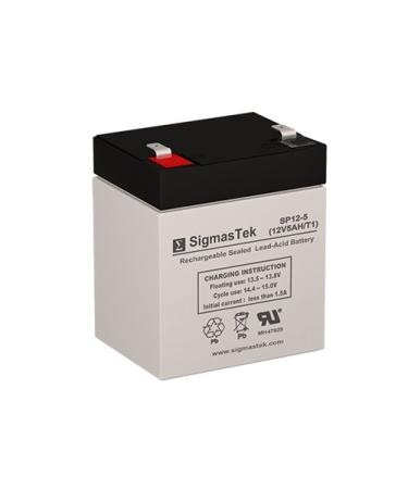 GE Security 60-681 Replacement Battery - 12 Volt 5 AH F1 Terminal by SigmasTek