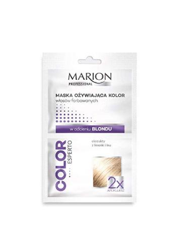 Marion Blond Hair Mask Refreshing and Care Color Dyed Hair Color Esperto 2x20ml