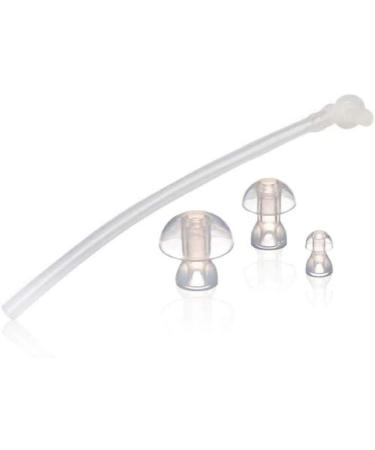 JIAHAO 1 Tubes + 3 Ear Plugs 8/11/13mm Hearing Aids Accessories Earpiece 1 Set Hearing Aid Earplug Eartips with Sound Tube - Buy Online on SooperMarket.com