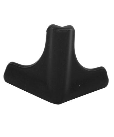 Edge Corner Protectors Guards Silicone Smooth Soft Children Safety Cushions Triangle Shape for Wood Glass Steel Ceramics Surface 4Pcs Black - Buy Online on SooperMarket.com