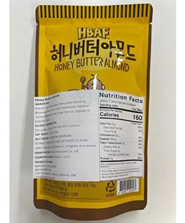 Honey Butter Almond 210g by Gilim 7.40 Ounce (Pack of 1) - Buy Online on SooperMarket.com