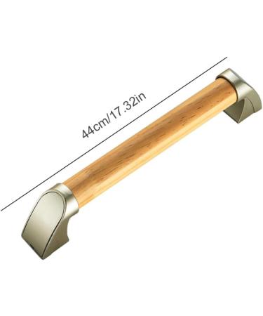 Shower Grab Bar Wooden Bathroom Balance Hand Grips Non Slip Safety Handrail 17inch armrest - Buy Online on SooperMarket.com