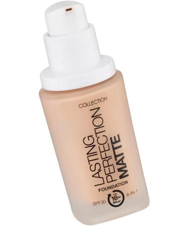 Collection Cosmetics Lasting Perfection Matte Foundation 27ml Biscuit - Full Coverage - Buy Online on SooperMarket.com