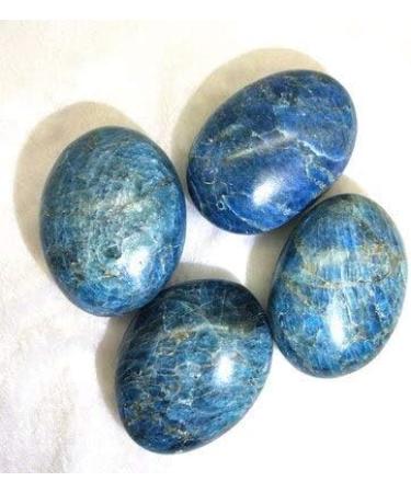 1 Apatite Gallet Palm Stone Crystal Therapy Worry Soap Specimen Reiki Full of Texture - Buy Online on SooperMarket.com