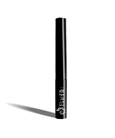 BaeBlu Organic Liquid Eyeliner - 24-Hour Wear, Waterproof, Deep Black - 100% Natural & Gluten Free - Buy Online on SooperMarket.com