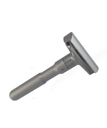 Folpus Zinc Alloy Handle Double Edge Safety Razor - Premium Quality Shaving with 5 Extra Blades - International Shipping Available - Buy Online on SooperMarket.com