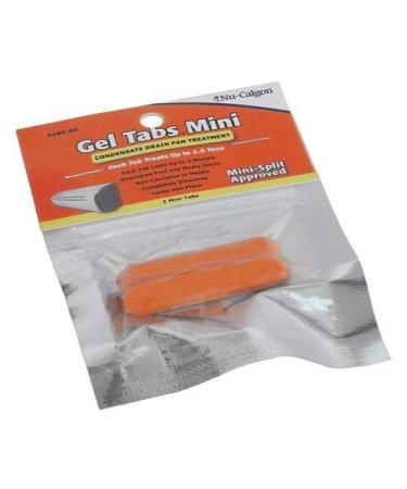 (1) Pack/Nu-Calgon Gel-Tab Mini # 4185-95 Condensate Pan Treatment up to 1-1/2 Tons