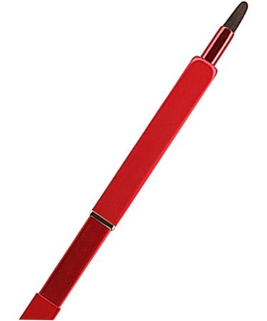 Travel Makeup Brush Lipstick Applicator Lipstick Brush Lip Gloss Brush Lipsticks Lip Scrub Brush Lipstick Makeup Brush Lip Applicator Wands Plate Retractable Red - Buy Online on SooperMarket.com