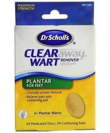 Dr Scholl's Clear Away Plantar for Feet Wart Remover with Salicylic Acid