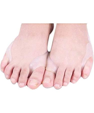JHGCCL Toe Separator Straightener Splints Day Time Night Time Support - Hallux Valgus Correctors Straighteners Orthosis Alignment - Gel Toe Separator - Buy Online on SooperMarket.com