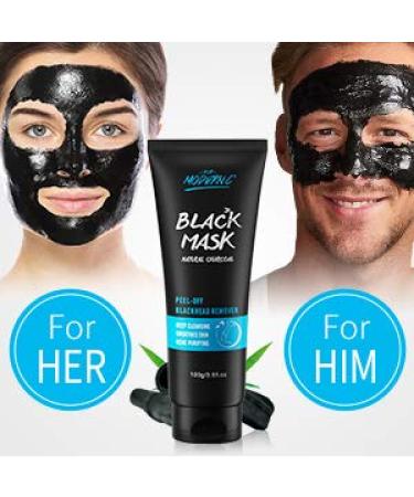 Effective Blackhead Remover Mask - Peel Off Black Mask with Bamboo Charcoal | Skin Cleansing & Acne Treatment - Buy Online on SooperMarket.com