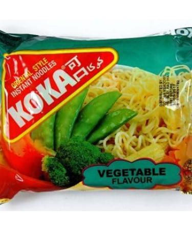 Koka Oriental Style Instant Noodles | Vegetable Flavour | Snack or Meal Accompaniment | Ready in 2 Minutes | 85g (Pack of 30) - Buy Online on SooperMarket.com