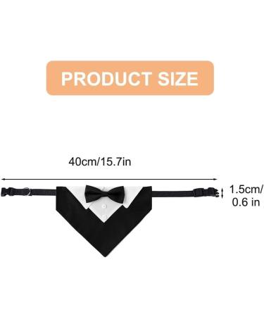 Dongker Dog Smoking Bandana Collar | Adjustable Wedding & Halloween Costumes for Small Medium Large Dogs | International Shipping - Buy Online on SooperMarket.com