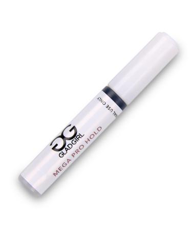 GladGirl Mega Pro Hold Lash Extension Glue for Single Strand Lashes | 2ml | Volumizing | Low Fumes | Up to 3 Weeks Retention | Fast Drying Time