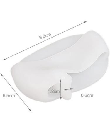 Healeved Foot Hallux Valgus Separators 6pairs Separator Big Overlapping Valgus Correctors of Bunion Hallux Metatarsal Pad Bunion Feet Care Tool Whitex3pcs mediumx3pcs - Buy Online on SooperMarket.com