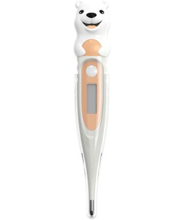 Scala Digital Thermometer SC 44 Flex - Fast & Accurate Temperature Measurement for Children and Babies - Polar Bear Design - Buy Online on SooperMarket.com