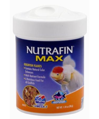 Nutrafin A6832 Max Goldfish Flakes 1.34-Ounce