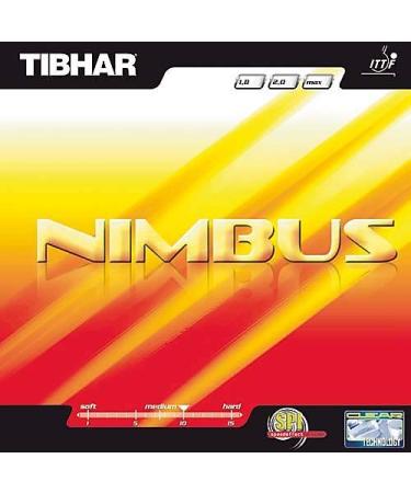Tibhar rubber Nimbus color 2.0 mm red size 2.0 mm red
