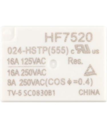 Relay HF7520 005-HTP HF7520 012-HTP HF7520 024-HTP HF7520-012-HTP HF7520-009-HTP HF7520 012 HTP 9V 12V 4PIN 16A 1Pcs (Size : 12VDC) - Buy Online on SooperMarket.com