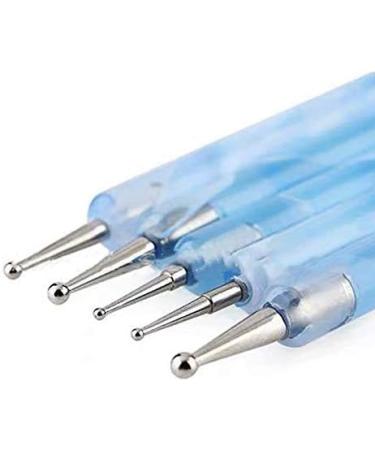 Desikixudy 10 Wave Bar Chain Link Needle Point Pen Point Drill Pen Can Be Used to Embellish Gel Nail Skills - Buy Online on SooperMarket.com