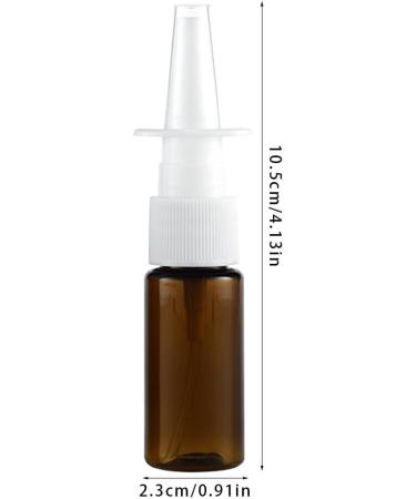Dajidafu 15ml Nasal Spray Bottle Portable Plastic Empty Refillable Pump Sprayers Container Spraying Atomizers Travel Makeup Water - Buy Online on SooperMarket.com
