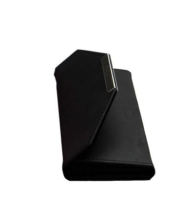 1 Piece Black PU Leather Empty Tweezers Storage Bag for Eyelash Extensions Multi-pockets Travel Case For Eyelash Grafting Extension Tweezers