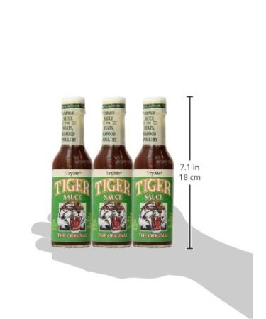 Try Me Sauces Tiger Sauce Original 5oz (Pack of 6) - Spicy and Versatile Condiment - Buy Online on SooperMarket.com
