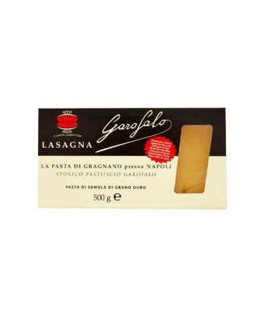 Garofalo Lasagne Dry Pasta 500g 500 g (Pack of 1)