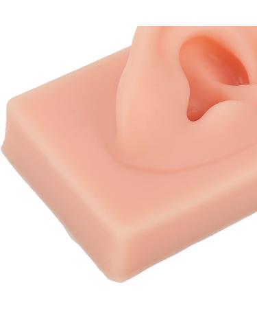 Socobeta Flexible Human Ear Model - Reusable Fake Ear for Acupuncture & Earrings Display (Light Complexion) - Buy Online on SooperMarket.com