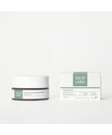 SkinLabo - Lip Scrub Exfoliating and Regenerating Action Stimulates Microcirculation with Sugar Crystals and Shea Butter - 15 g