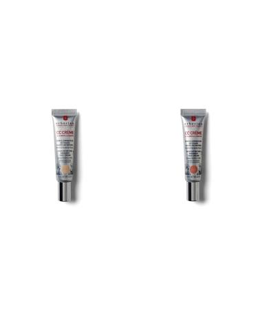 Erborian Korean CC Cream Skin Perfector SPF25 - Clair 15 ml & CC Cream with Centella Asiatica Lightweight Skin Perfector Tinted Moisturiser and Brightening Face Cream - 15ml