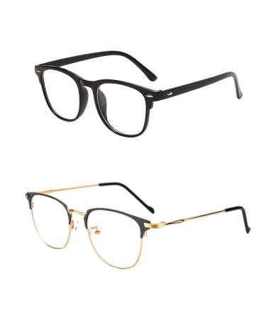 LOVIVER Blue Light Blocking Glasses Clear Glass Blue Light Filter Glasses