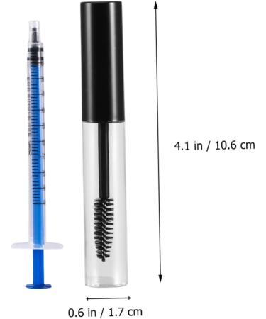 Mikinona 12pcs Mascara Tube Dispensing Tool Eyelash Vials Bottle Liquid Containers oil Bottle Plastic - Buy Online on SooperMarket.com