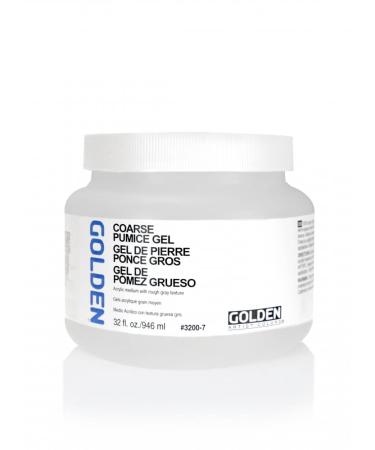 Golden Acrylic Medium  32 Oz  Coarse Pumice Gel
