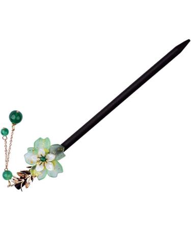 OSALADI Hanfu Hairpin Chinese Hairpins Tassel Hair Chopsticks Hair Sticks Tassel Hair Bun Stick Hanfu Hair Stick Vintage Hair Chopsticks Flower Tassel Glass Miss Chinese Style Hair up - Buy Online on SooperMarket.com