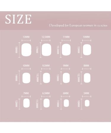 Sethexy 24pcs Velvet Red Square Press-On Nails | Glossy Pure Color Acrylic False Nails for Women & Girls - Buy Online on SooperMarket.com