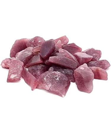 300g Natural raw Polished Strawberry Quartz Crystal Stones - Buy Online on SooperMarket.com