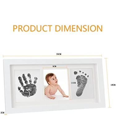Baby Hand and Footprint Kit with Clean-Touch Ink Pad - Non-Toxic Keepsake for Newborns | Perfect Gift for Baby Showers and New Parents - Buy Online on SooperMarket.com