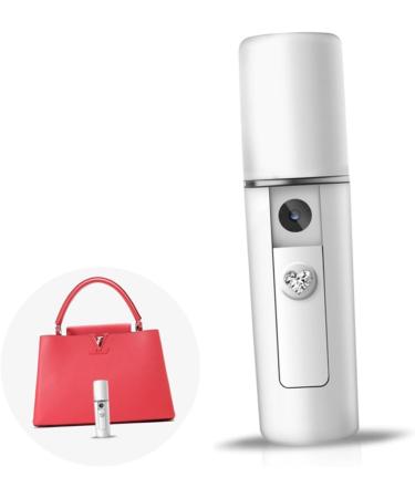 Baluue Mini Humidifier Electric Face Mister Mist Facial Sprayer Handy Sprayer Facial Mister Atomizer White - Buy Online on SooperMarket.com