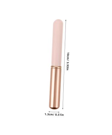 Buy Portable Lip Blending Brush - Perfect for Lip Gloss & Makeup | Aluminum Tube Lip Applicator - Buy Online on SooperMarket.com