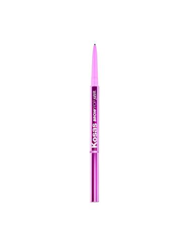 Kosas Brow Pop Nano Ultra-Fine Detailing Pencil - Brown Black (Soft Brown black) DFGHJ6-5