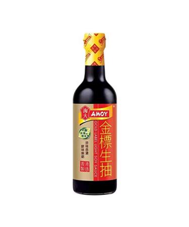 AMOY GOLD LABEL LIGHT SOY SAUCE 500ml
