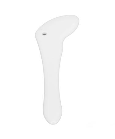 Buy Ceramic White Gua Sha Board - Portable Skin Care Massage Tool for Body & Face - Buy Online on SooperMarket.com